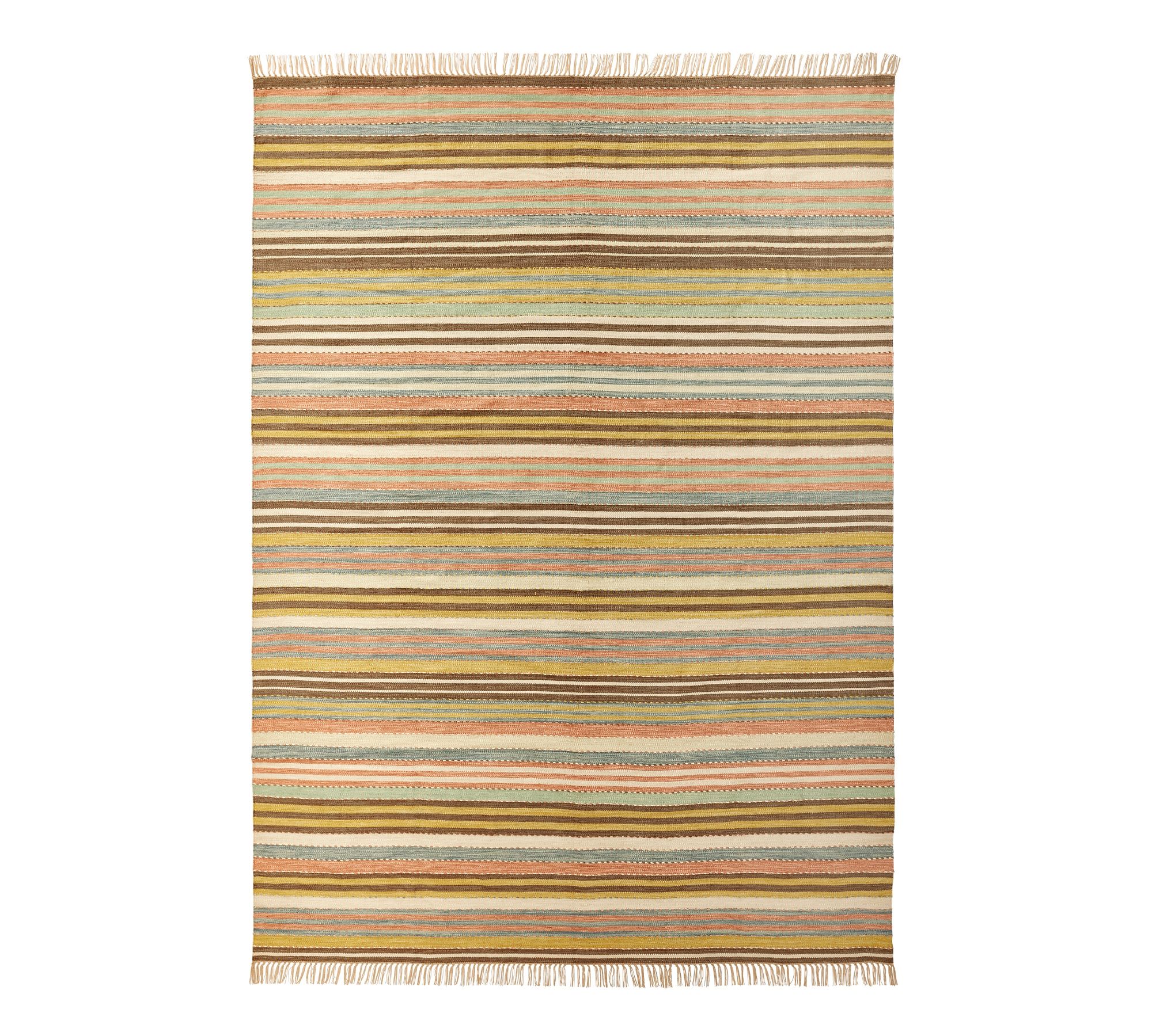 Kase Striped Outdoor Performance Rug