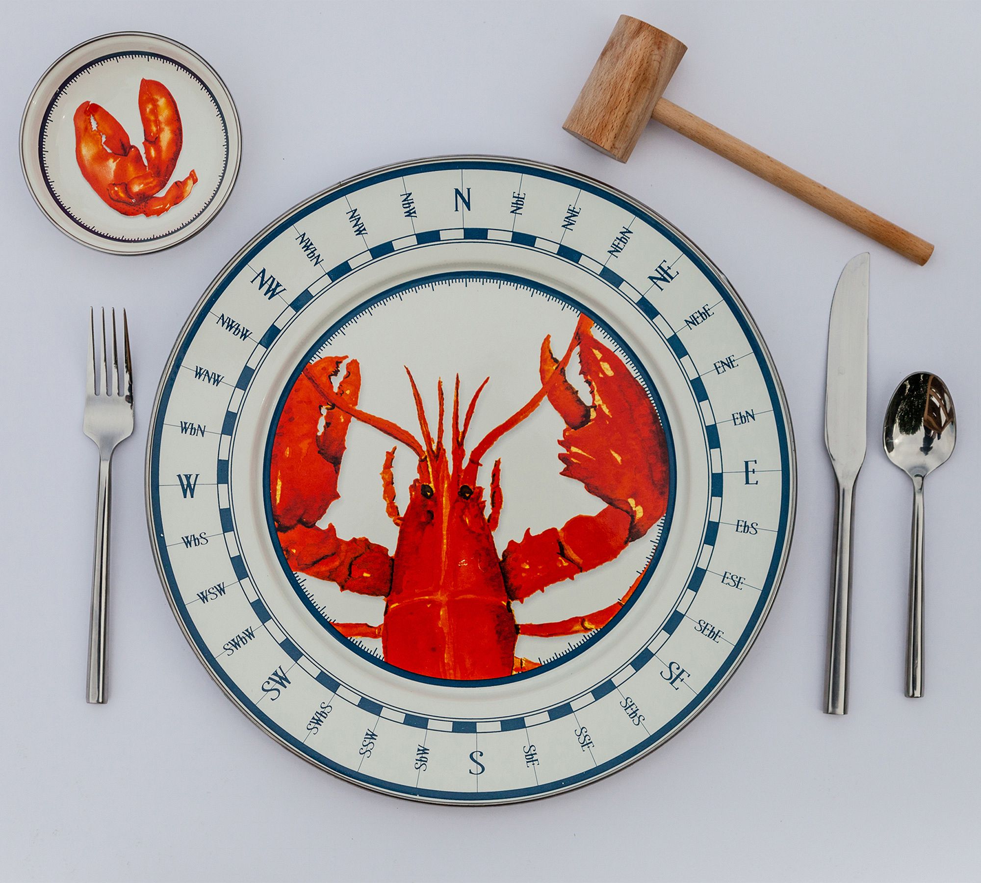 Golden Rabbit Lobster Enamel Collection