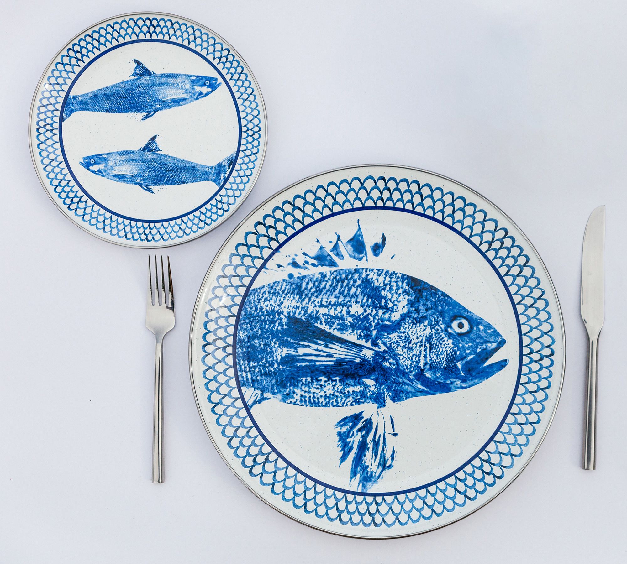 Golden Rabbit Pescado Enamel Collection