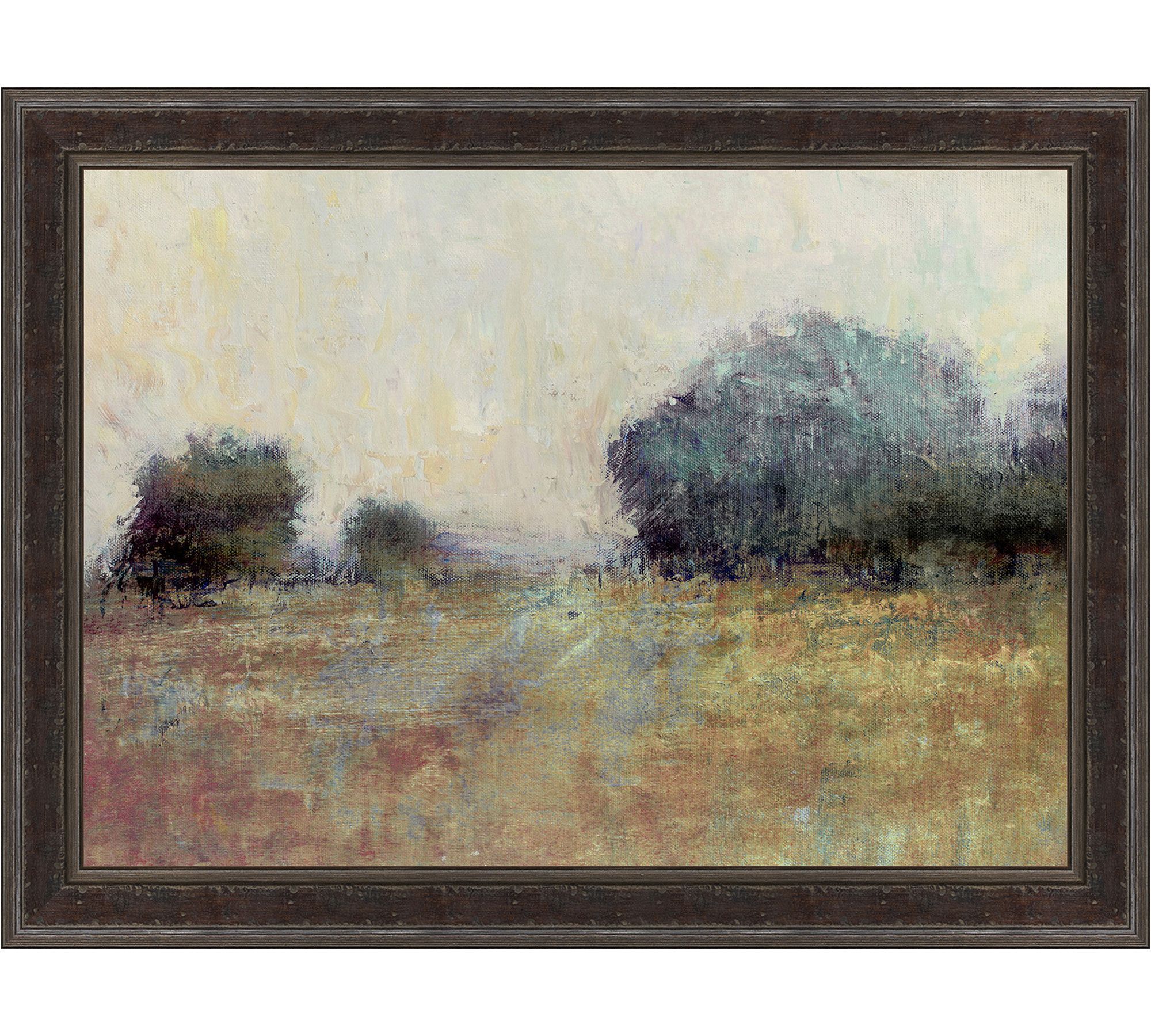 Eloquent Morning Framed Canvas