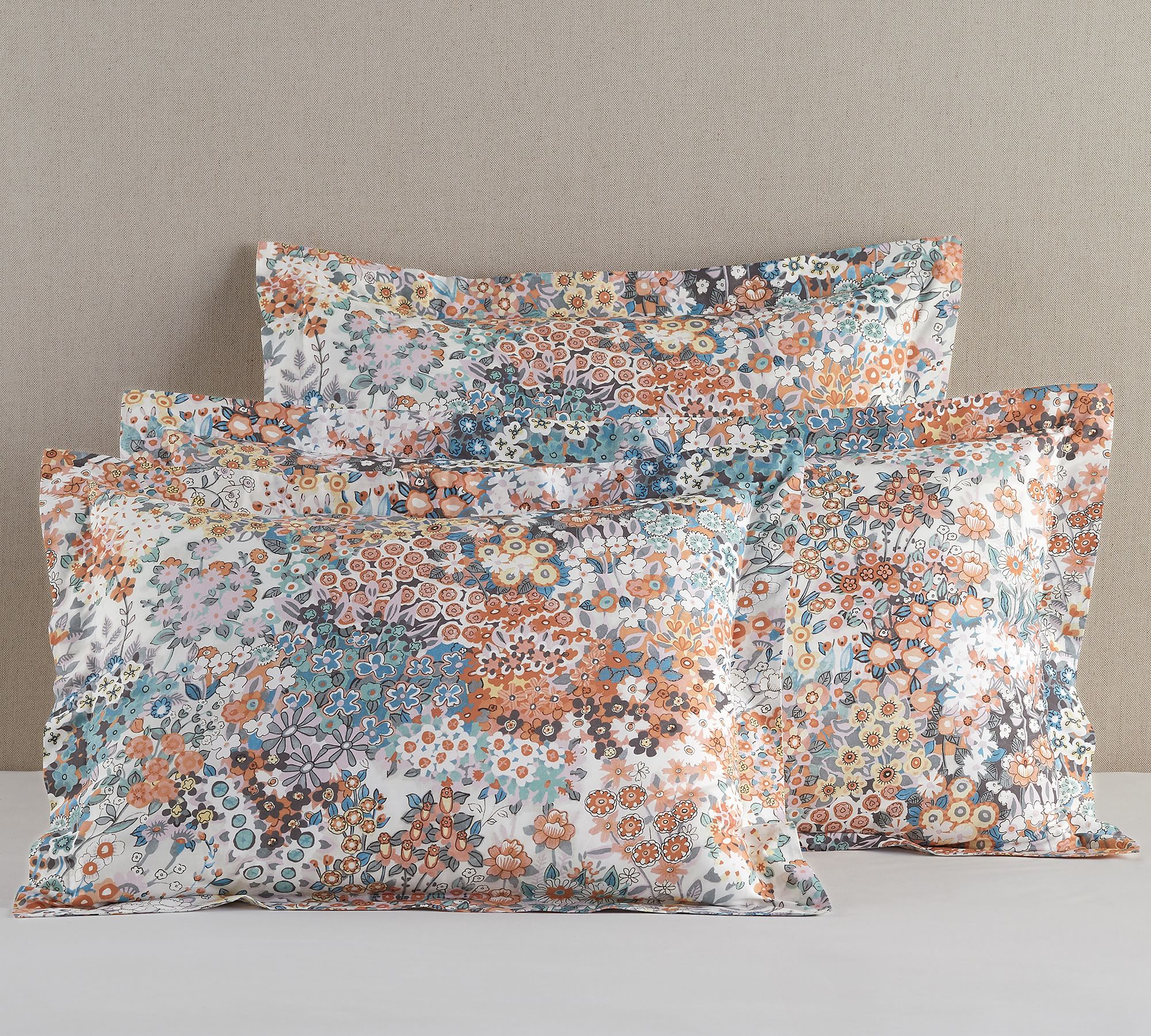 Amelia Floral Percale Sham