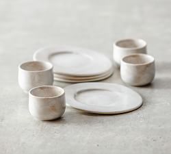 Fortessa Cloud Terre No. 2 Stoneware Espresso Cups - Set of 4