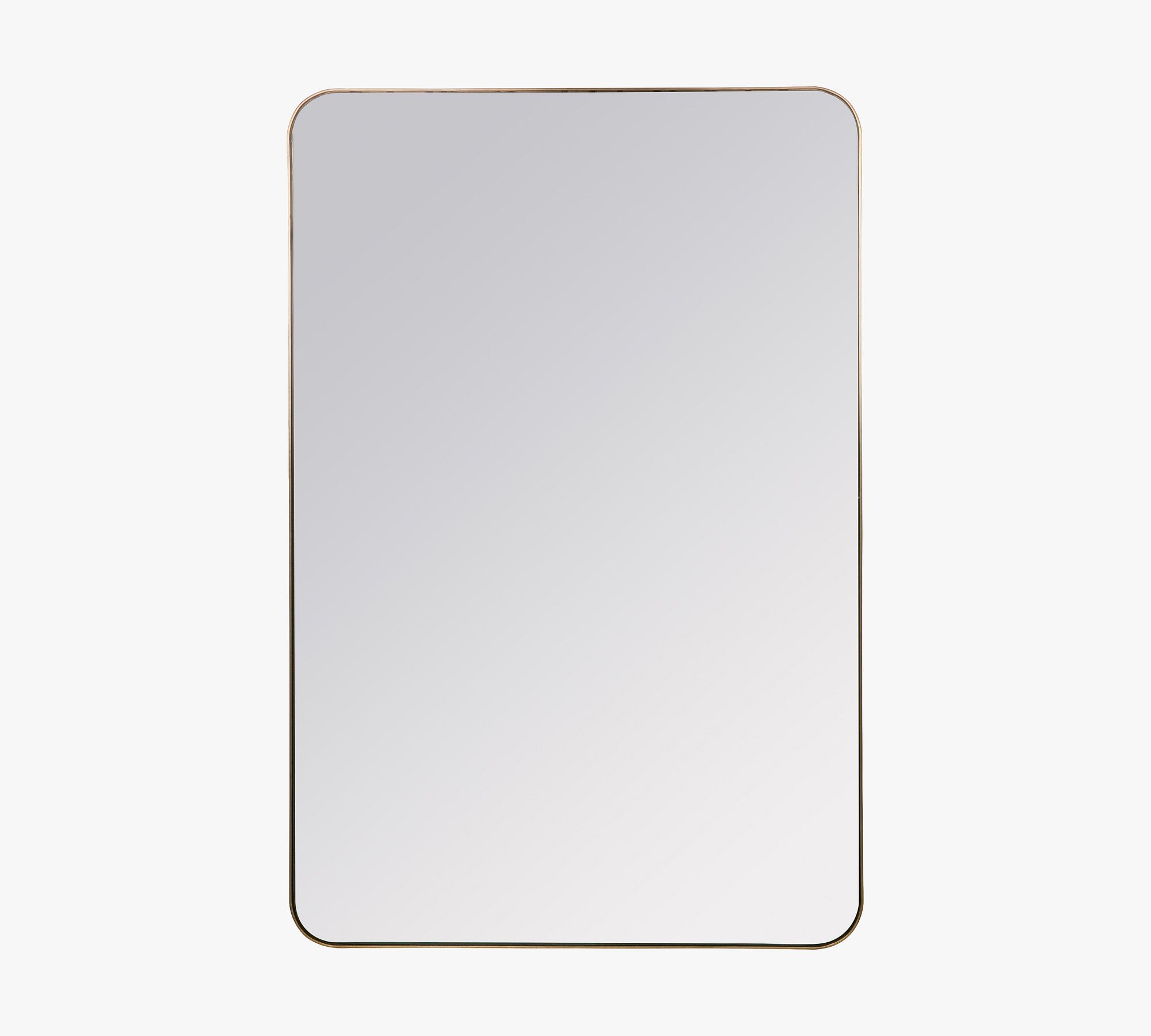 Slim Profile Rounded Edge Mirror