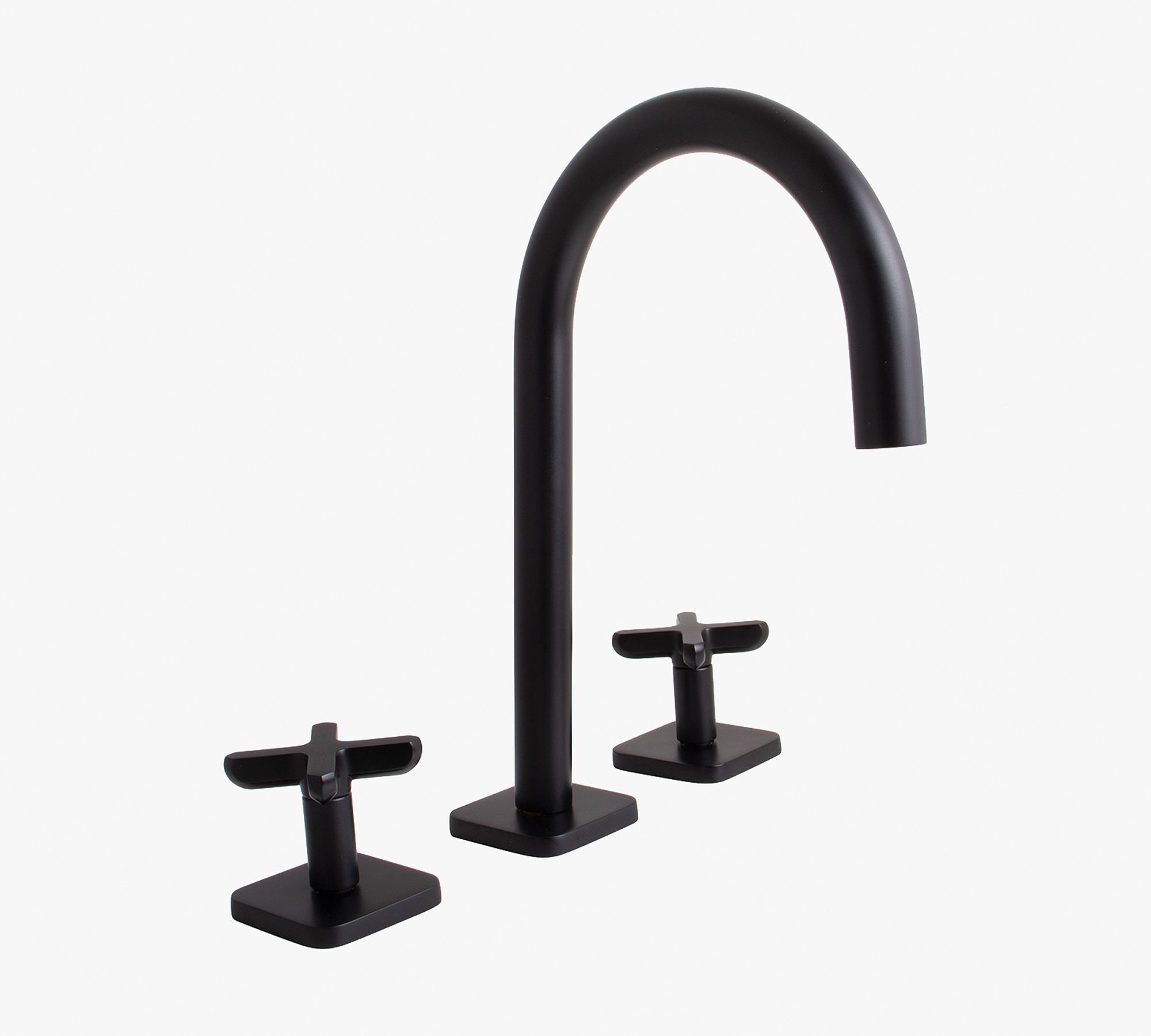 Raul Cross Handle Widespread Bathroom Sink Faucet