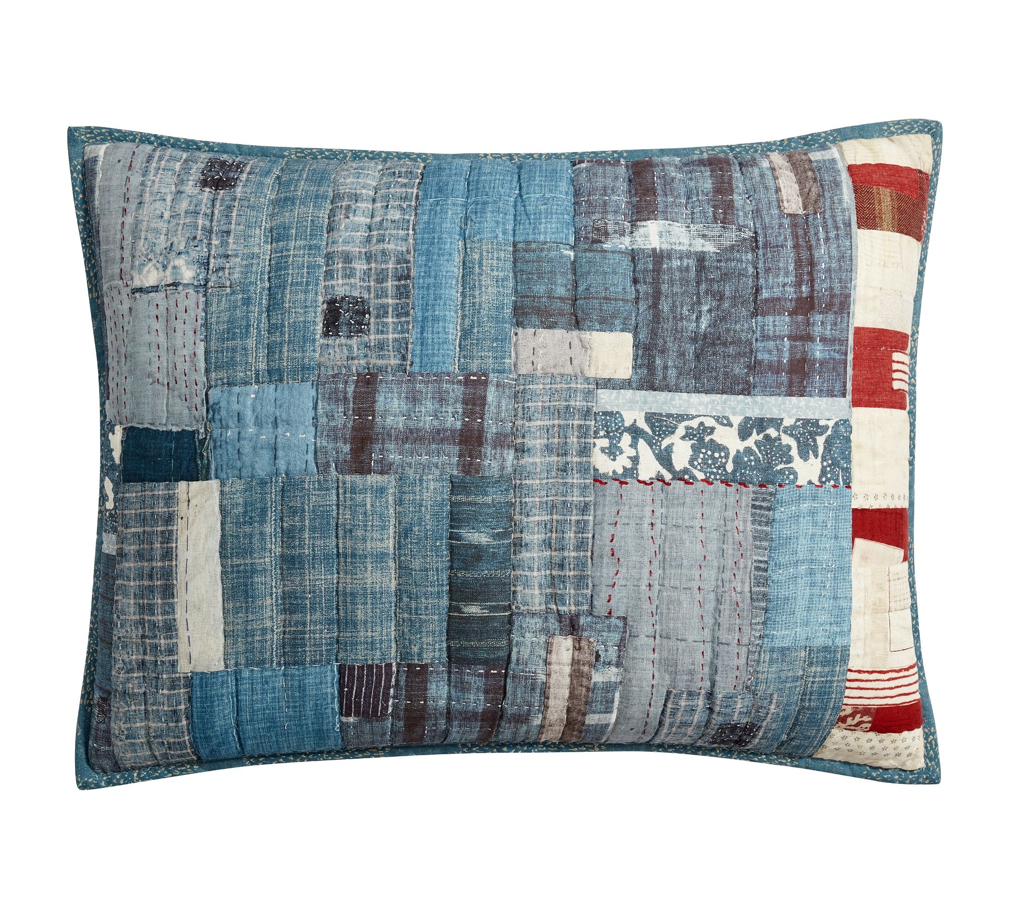 Americana Flag Reversible Quilted Sham