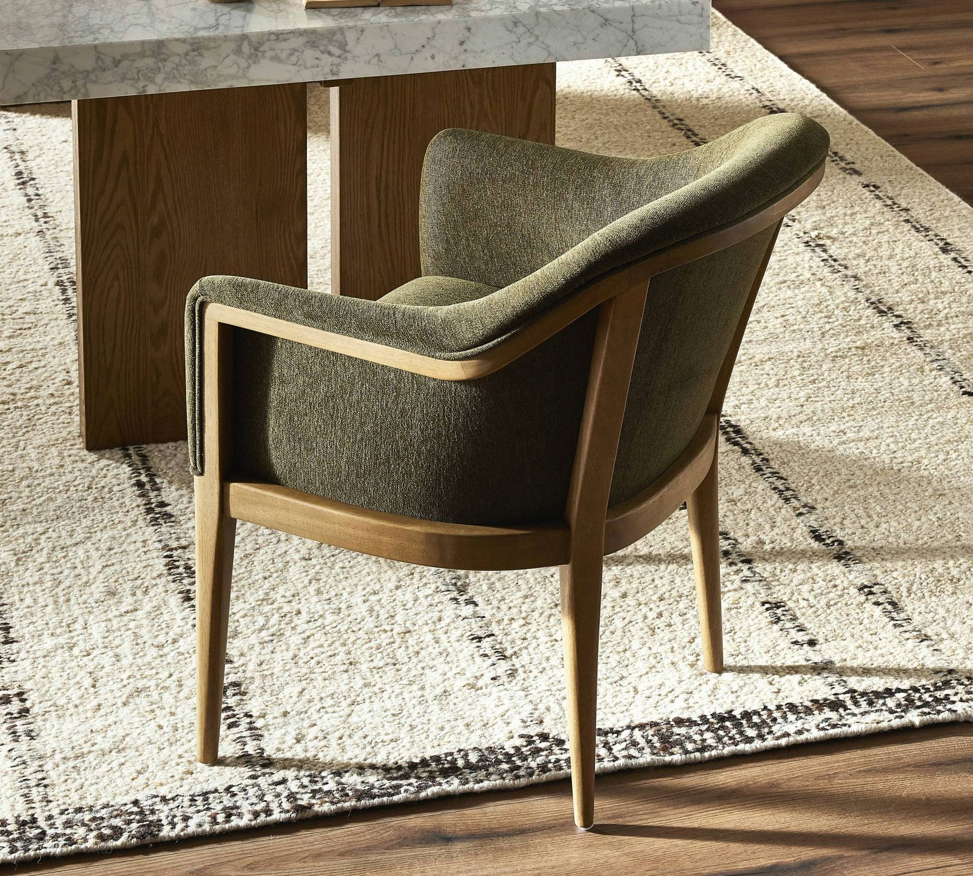 Beckel Upholstered Dining Armchair