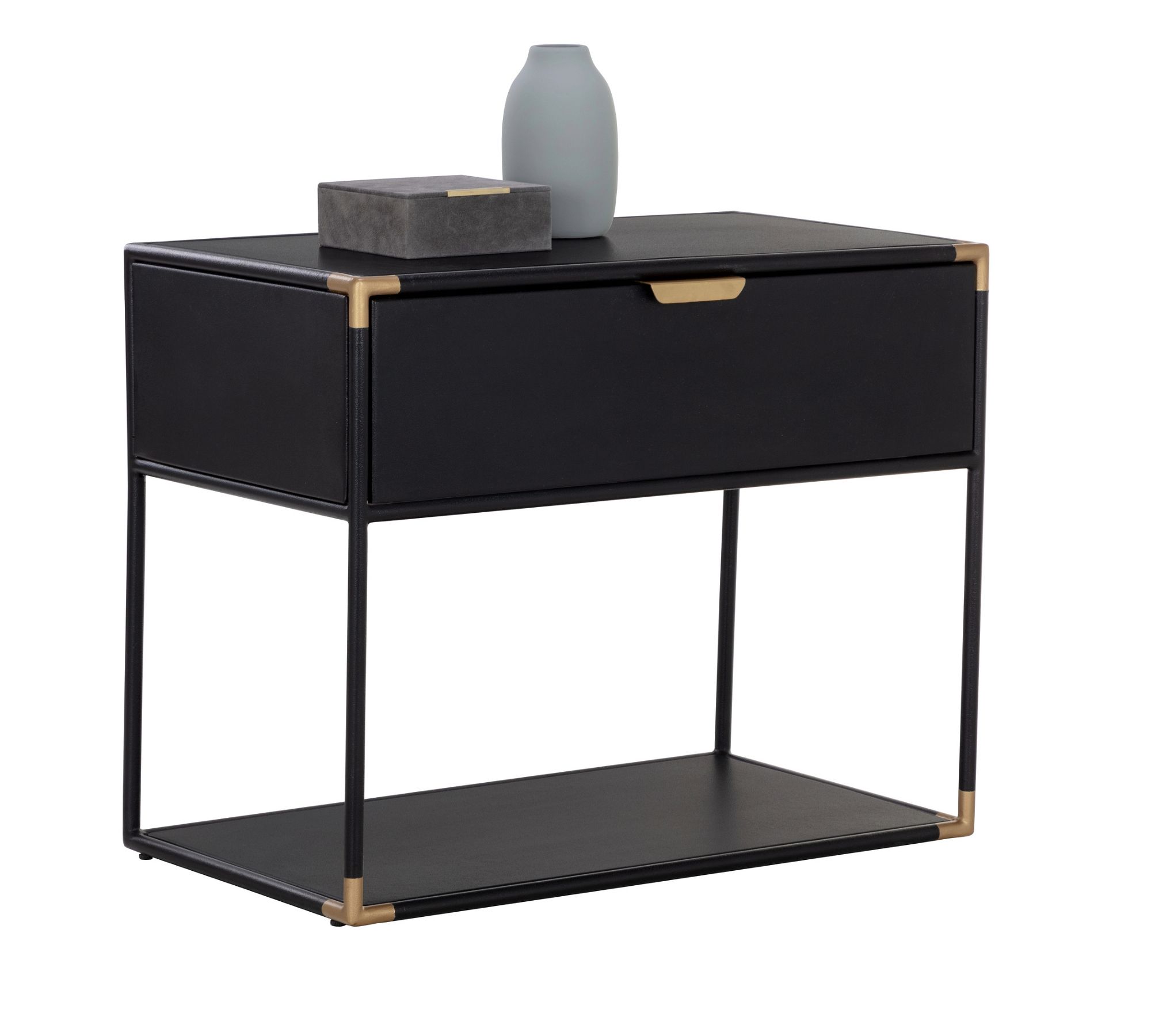 Vinnie Metal Nighstand (32")