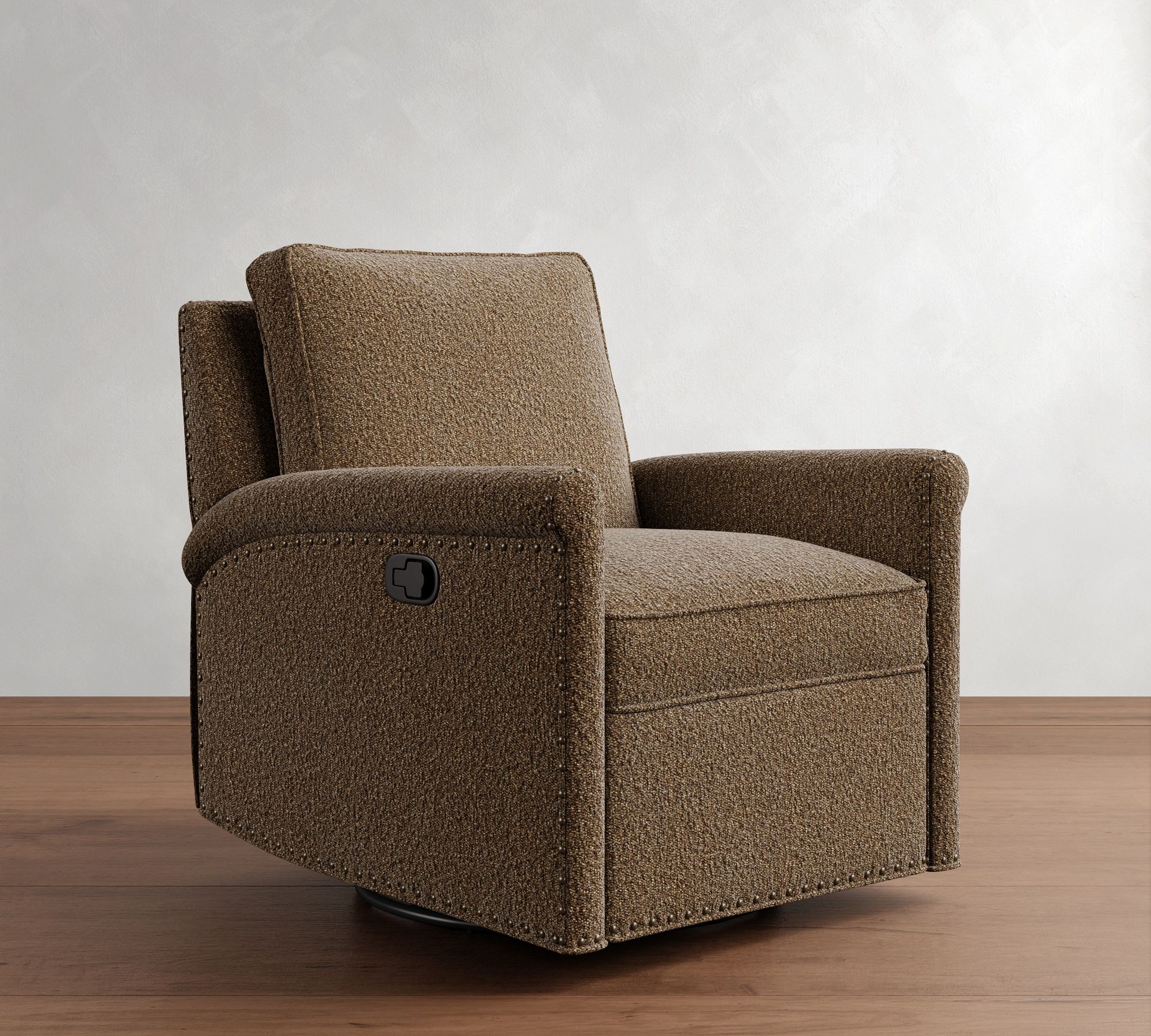 Tyler Roll Arm Swivel Recliner