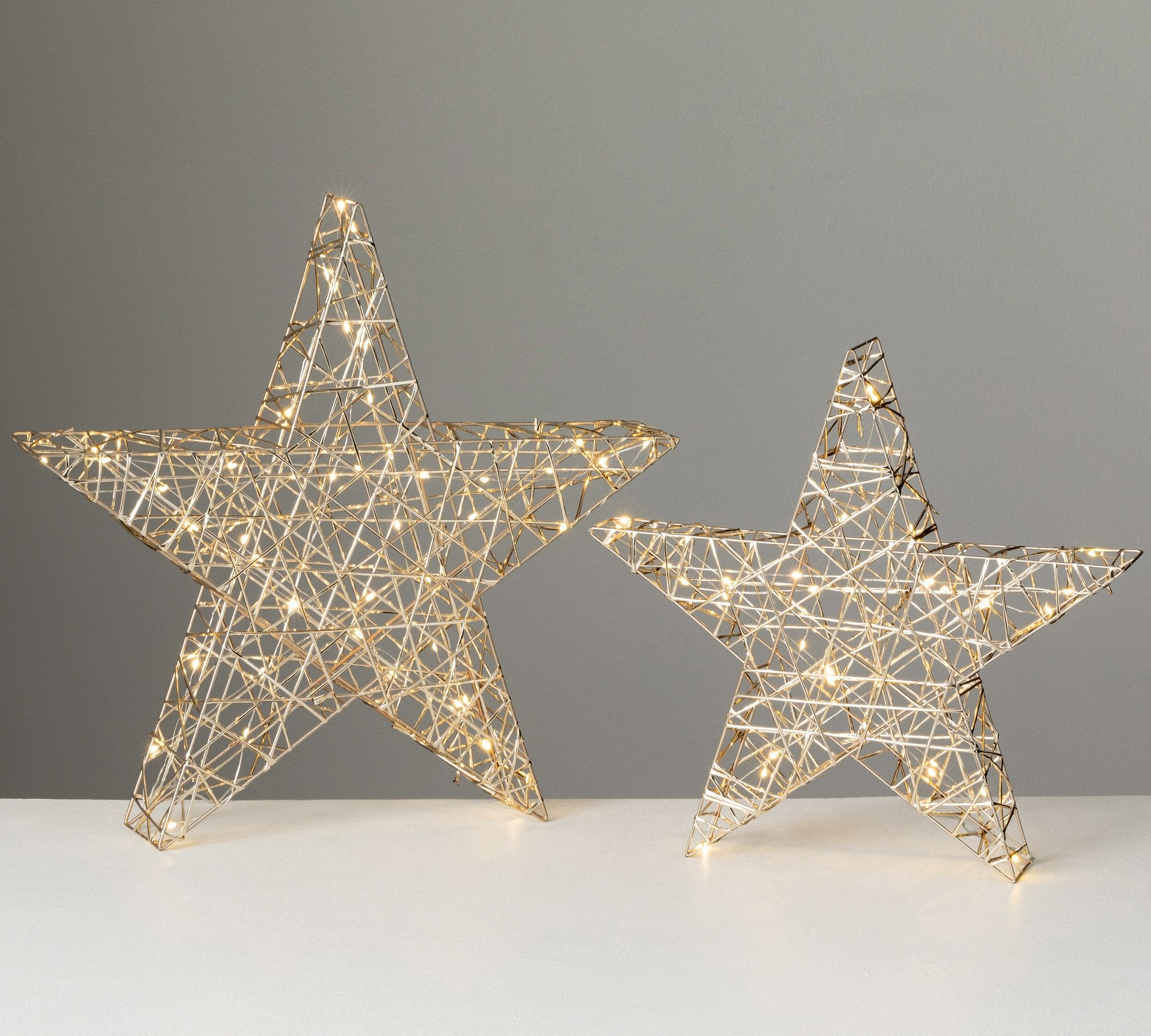 Outdoor Starry Night Stars, Set of 2