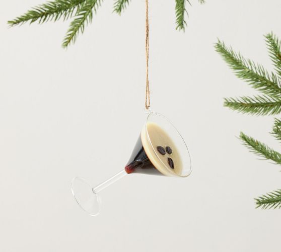 Espresso Martini Ornament Pottery Barn