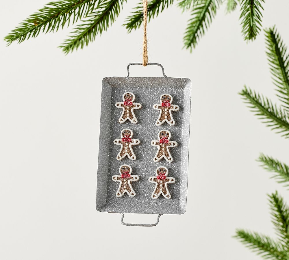 Gingerbread Cookie Sheet Ornament