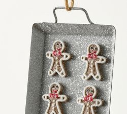 Gingerbread Cookie Sheet Ornament