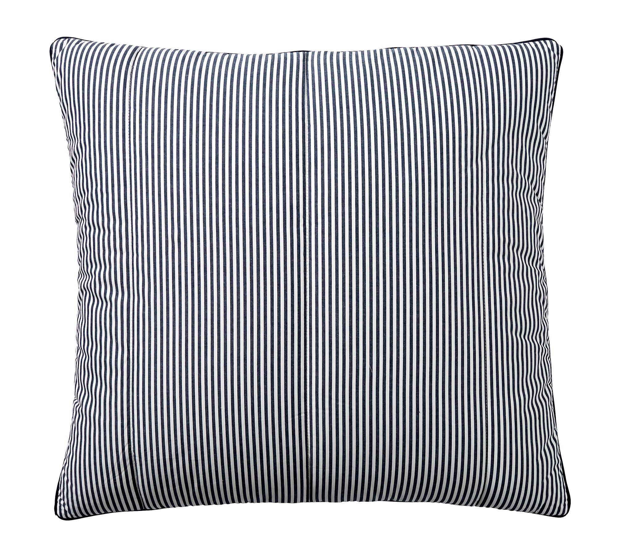 Wheaton Striped Percale Comforter Sham