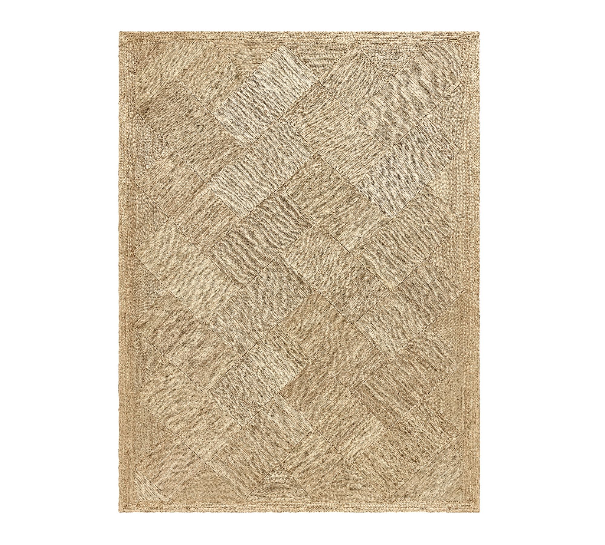 Salvino Diamond Jute Rug