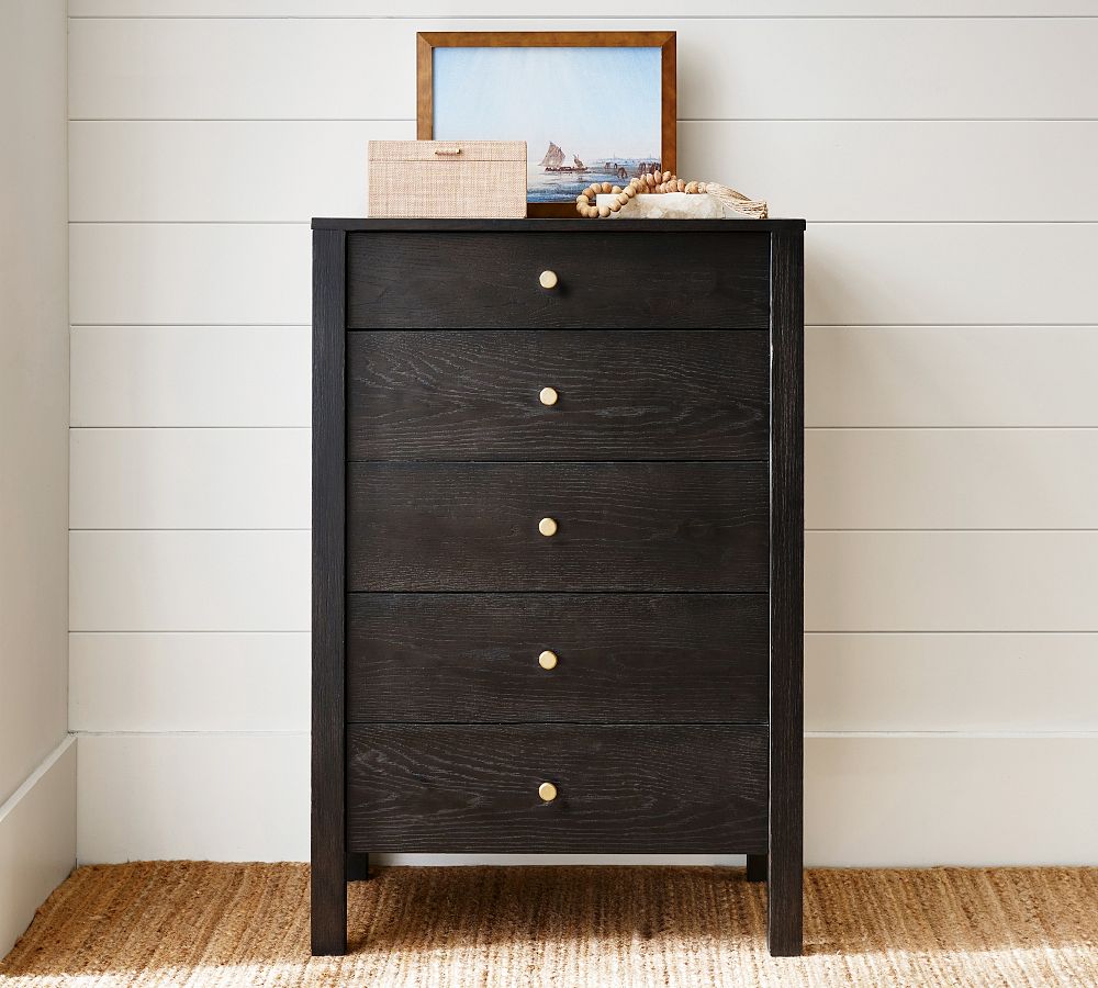 Calistoga 5 Drawer Tallboy Dresser 30 Pottery Barn