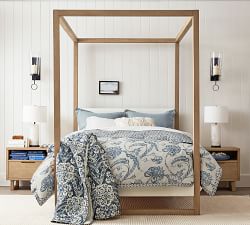 Portola Upholstered Canopy Bed