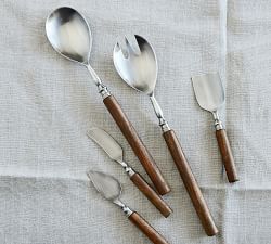 Mango Wood Handled Serving Utensils