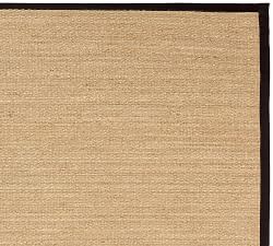 Custom Color-Bound Seagrass Rug