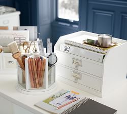 Bedford Two-Drawer Desk Organizer