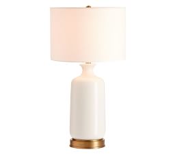 Emilie Ceramic Table Lamp (24&quot;-26&quot;)