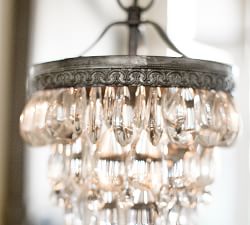 Clarissa Round Chandelier (10&quot;-13&quot;)