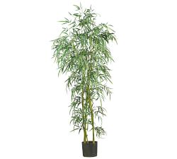 Faux Slim Bamboo Silk Tree