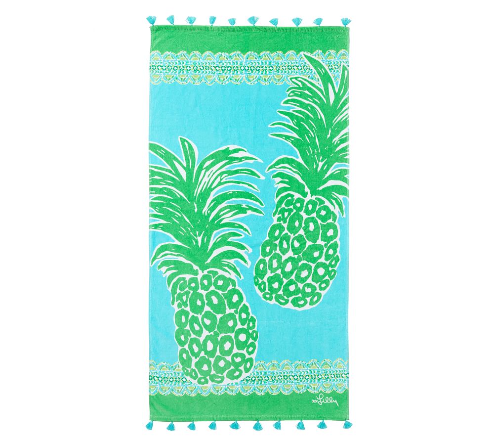 Lilly Pulitzer Flamenco Towel | Pottery Barn