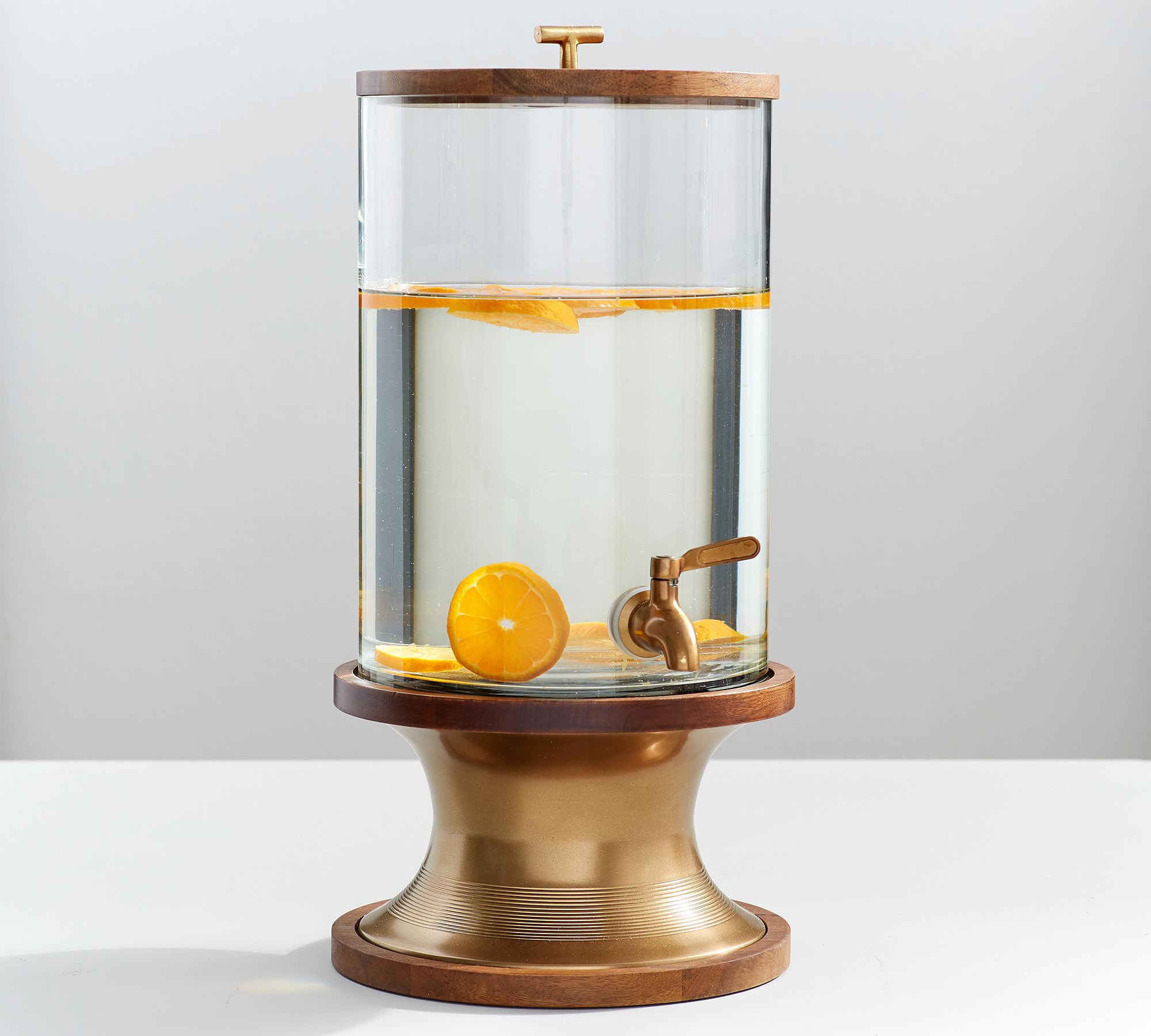 Bleecker Mango Wood Drink Dispenser