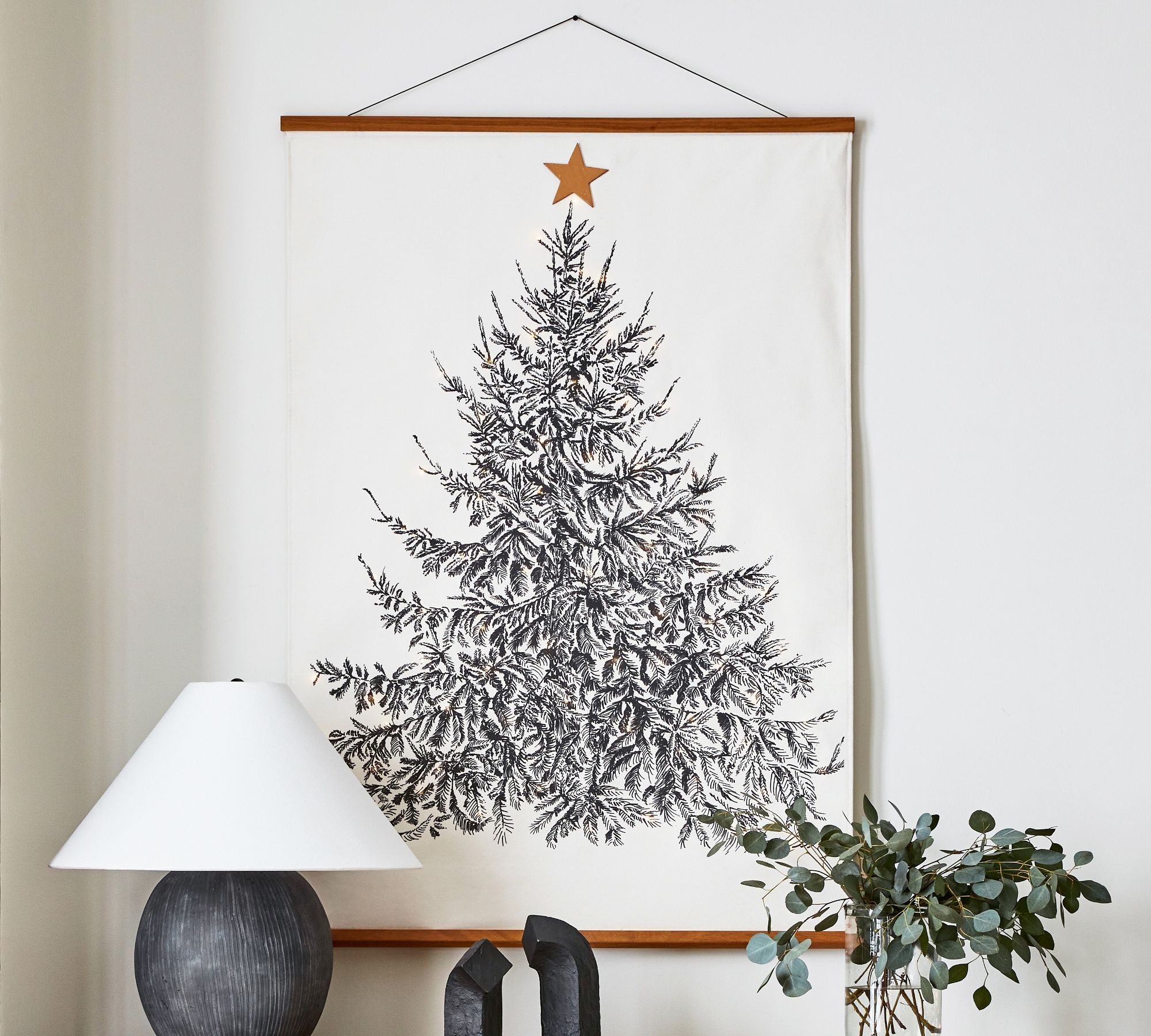 Light Up Holiday Tree Banner