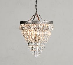 Clarissa Round Chandelier (10&quot;-13&quot;)