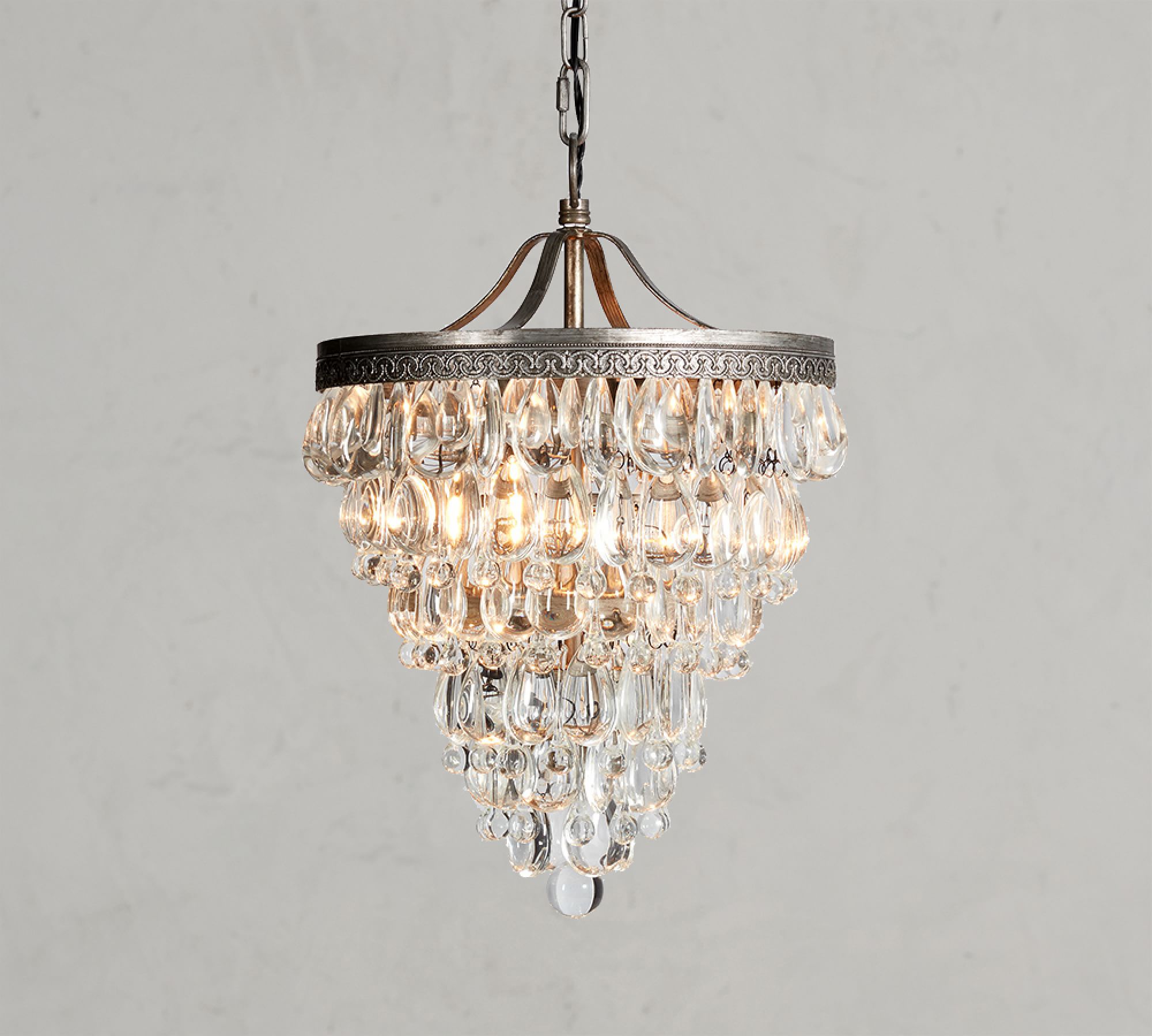 Clarissa Round Chandelier (10"-13")