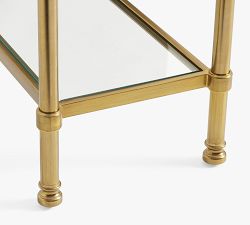 Everson Glass Console Table (58.5&quot;)