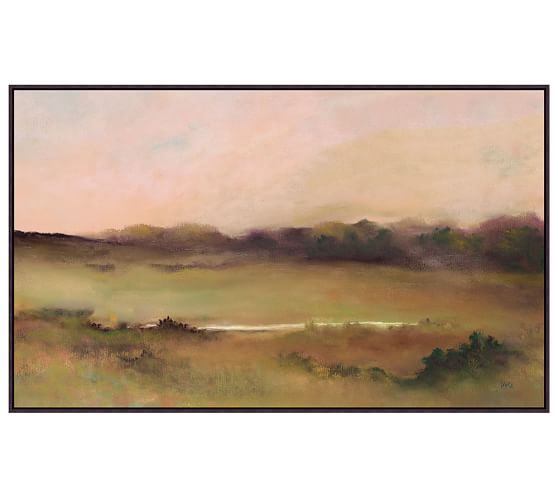 Pink Mist on the Massanutten Canvas by Diane Artz Furlong | Pottery Barn