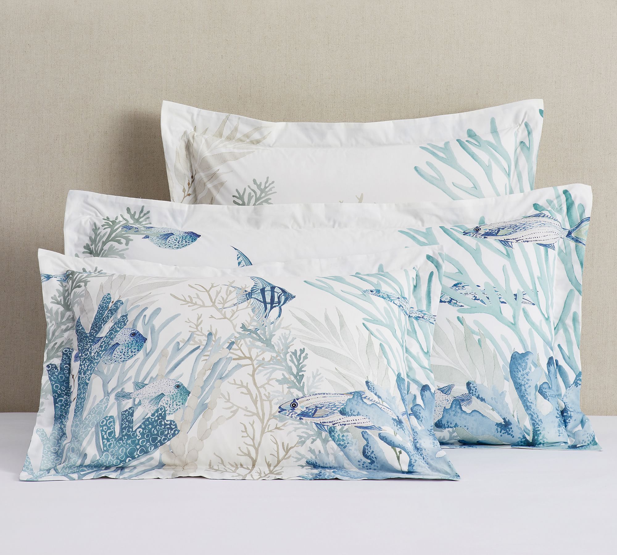 Open Box: Under The Sea Percale Sham