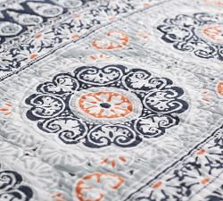 Pia Medallion Cotton Quilt &amp; Shams