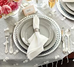 Antique Silver Sentiment Flatware Sets