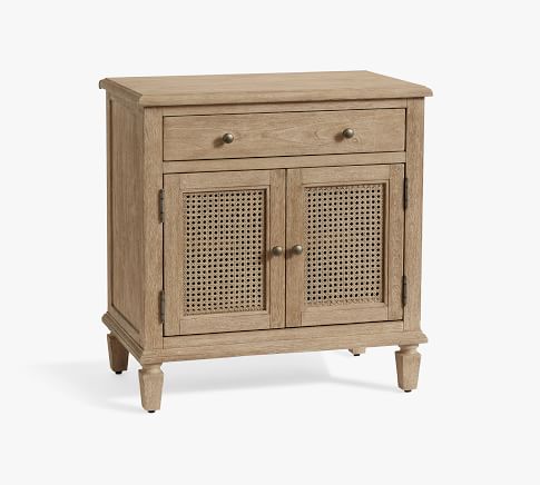 Sausalito Cane Cabinet Nightstand (28