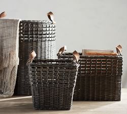 Aster Woven Rectangle Basket