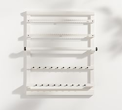 Jewelry Organizer Wall Mounted In White - New - Pottery Barn retailer