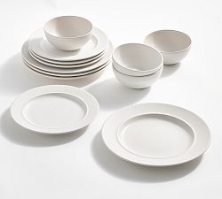 Astoria Stoneware 12-Piece Dinnerware Set | Pottery Barn