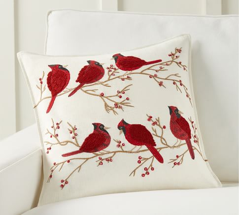 Cardinal pillow cover best sale