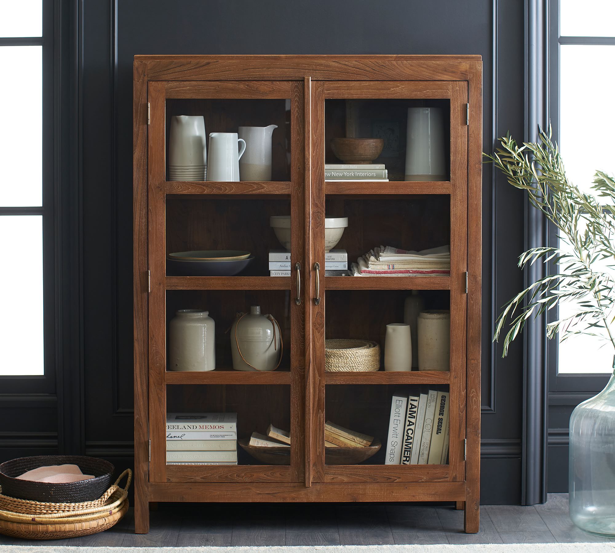 Menlo Reclaimed Teak Storage Cabinet (49")