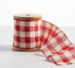 Spool of Buffalo Check Ribbon