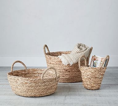 Moroccan Woven Storage Baskets | Pottery Barn