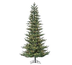 Lit Austrian Pine Faux Christmas Tree - 7.5 Ft. | Pottery Barn