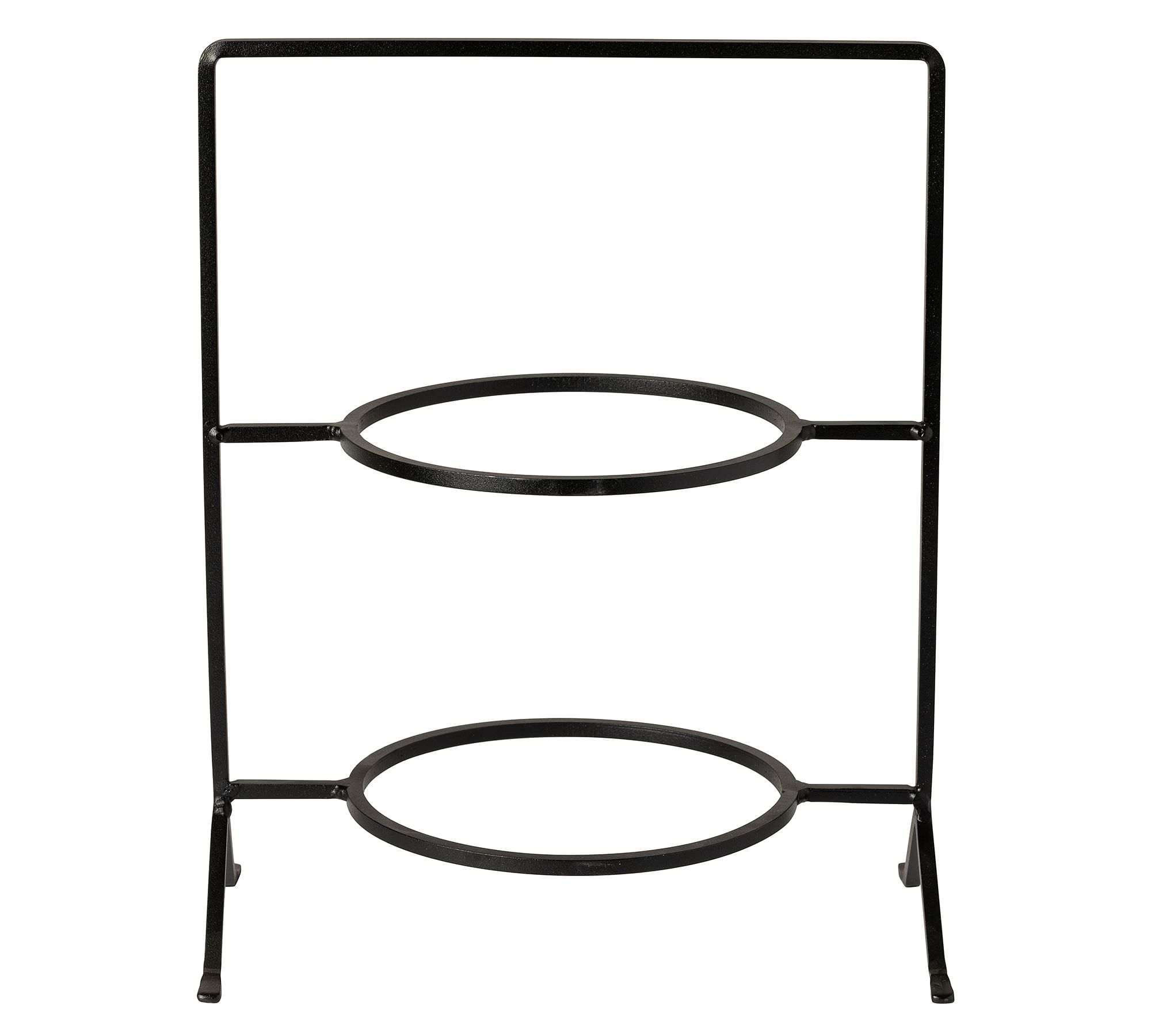 Costa Nova Plano Metal 2-Tier Round Holder