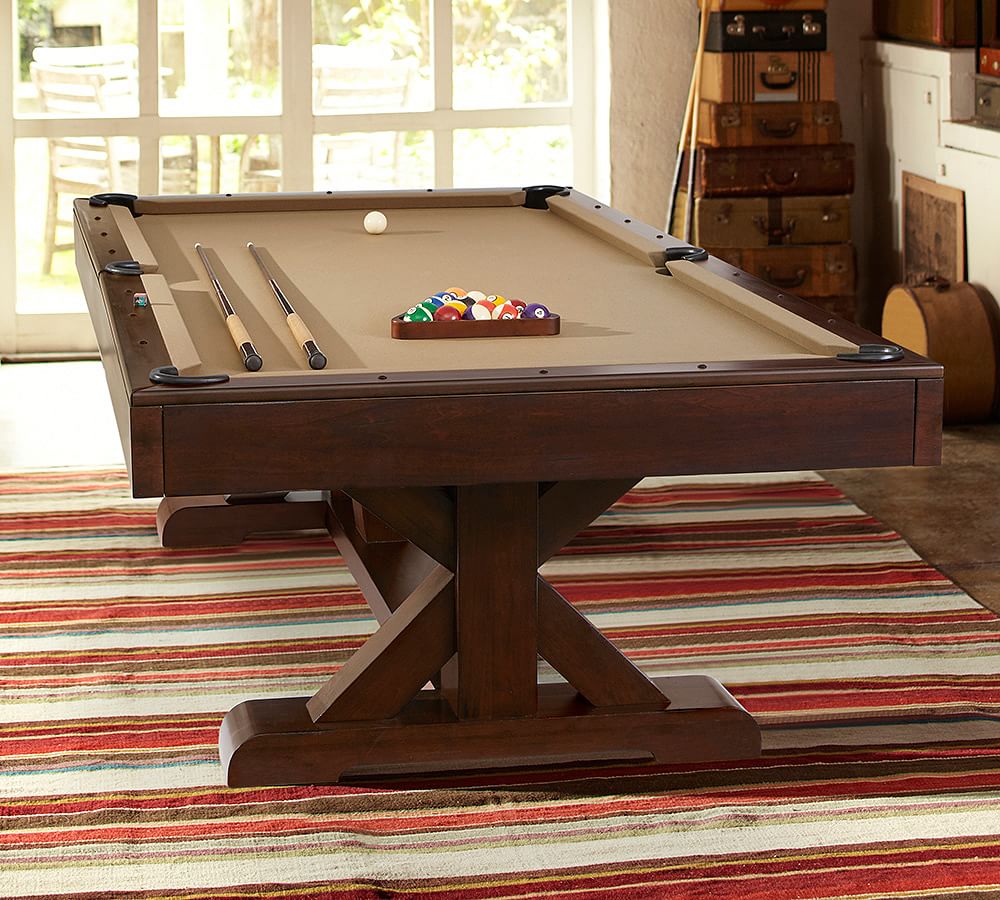 Pottery Barn Charleston Pool Table | Pottery Barn