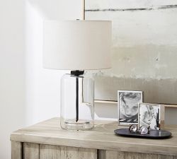 Bates Recycled Glass Table Lamp (23&quot;)