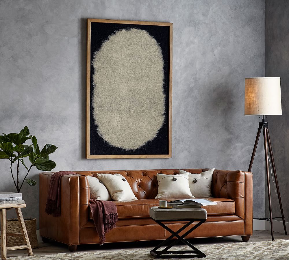 Framed Felt Textile Wall Art Pottery Barn