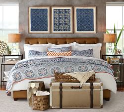 Pia Medallion Cotton Quilt &amp; Shams